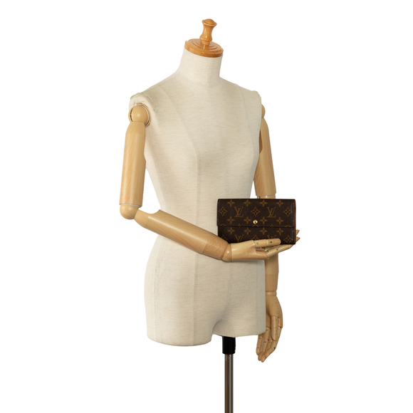 LOUIS VUITTON Monogram Sarah Long Wallet Long Wallets - Picture 13 of 13